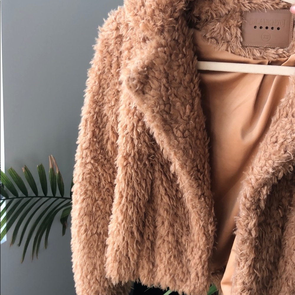 BLANKNYC Faux fur teddy coat